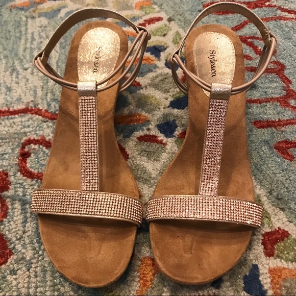 Style & Co. Shoes - 🔥 👡 Style & Co Mulan Embellished Wedge